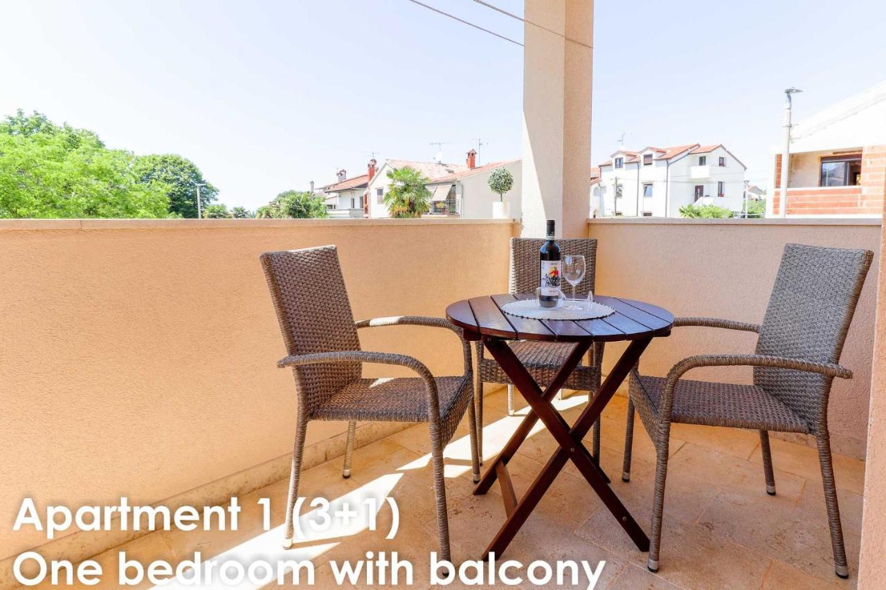 Sunshine Apartments Funtana With Balcony And Sea View Luaran gambar